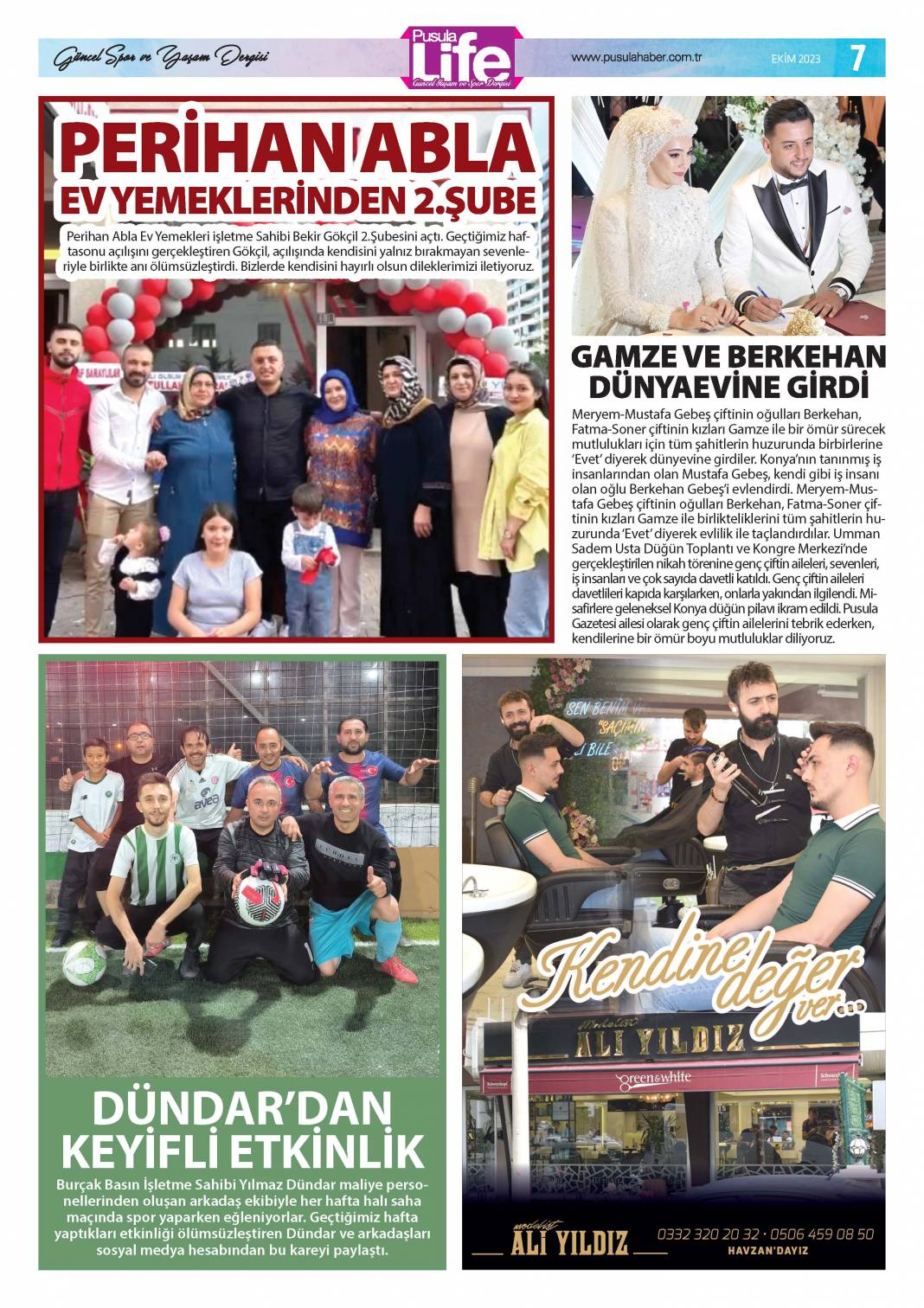 Konya'nın magazin dergisi PS Life'nin 320. sayısı yayınlandı 7